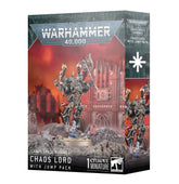 Warhammer 40,000 Chaos Space Marines: Chaos Lord with Jump Pack